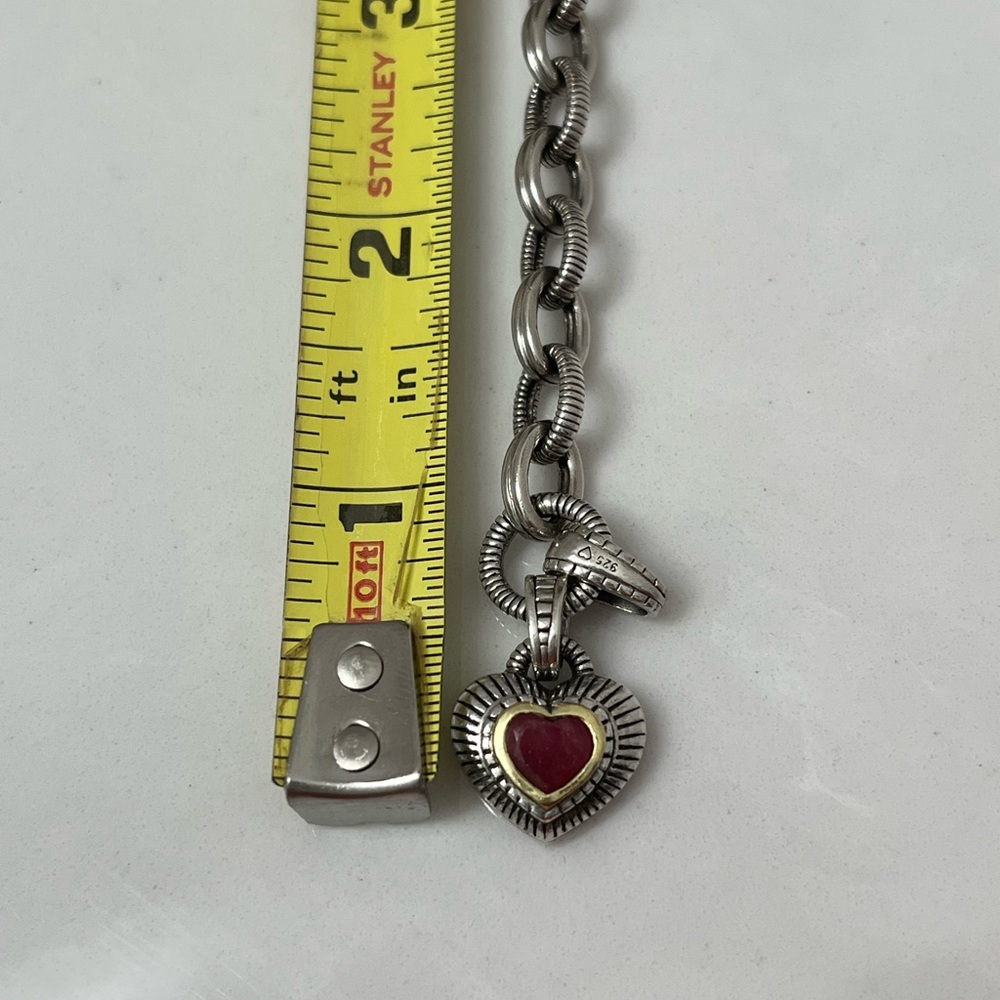 Judit Ripka Ruby Heart bracelet - Picture 10 of 12